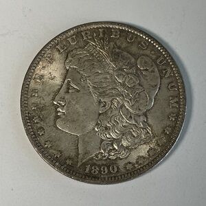 1890 Morgan Silver Dollar (Philadelphia) – 90% Silver – Circulated – See Photos